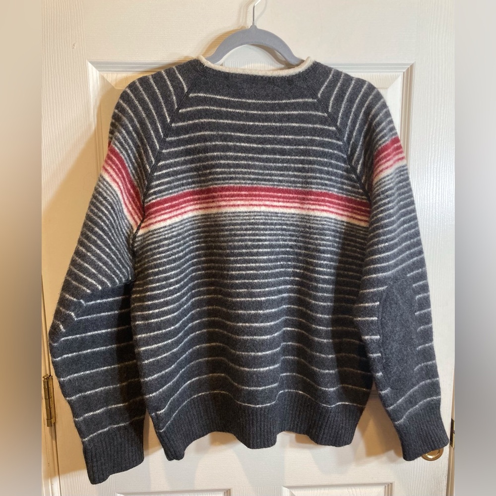 Timberland Wool Blend Womans Size MED Preppy Boho Festival Relaxed Fit Sweater - Picture 7 of 14